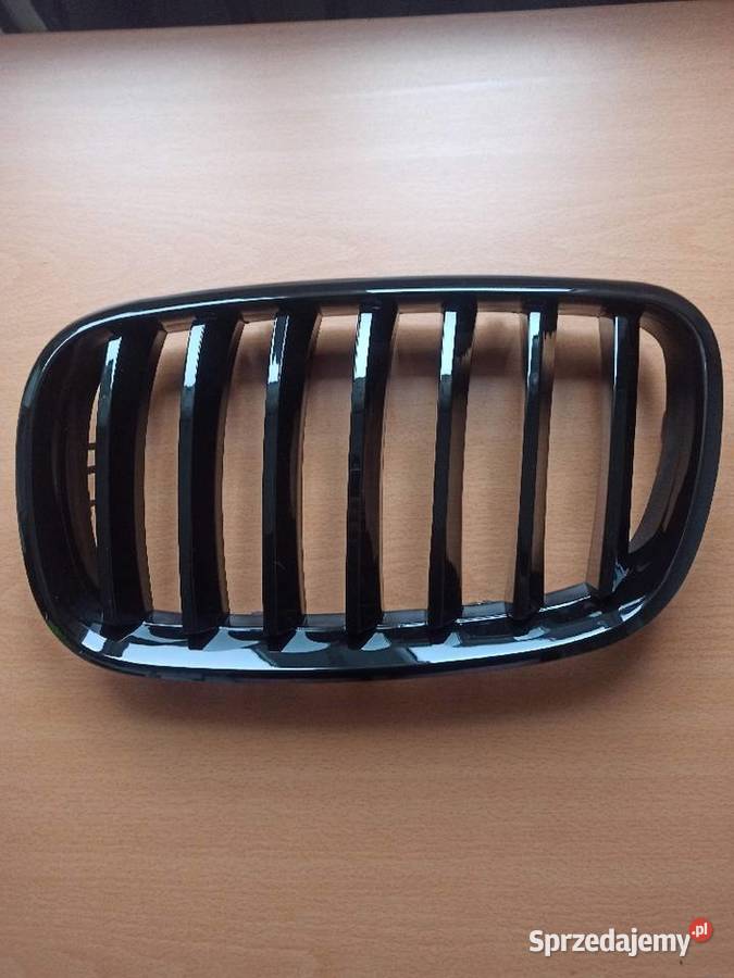 Nowe nerki BMW X5 E70 X6 E71 czarny połysk grill Atrapy Motoryzacja Łódź