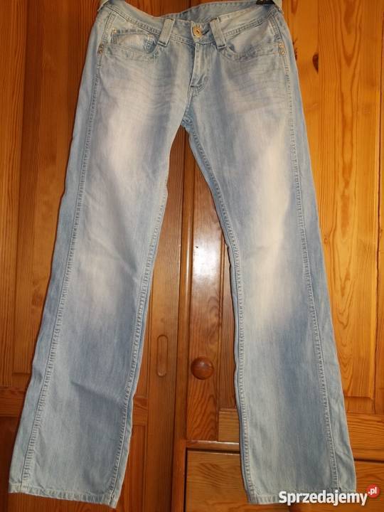 Spodnie jasny jeans długie 2832 hiszpańskie łódzkie Łódź