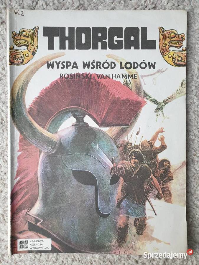 Thorgal Wyspa wśród lodów wydanie 1 KAW 1988 pomorskie Gdynia