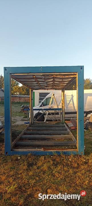 Rama szkielet kontener pawilon Szczecin