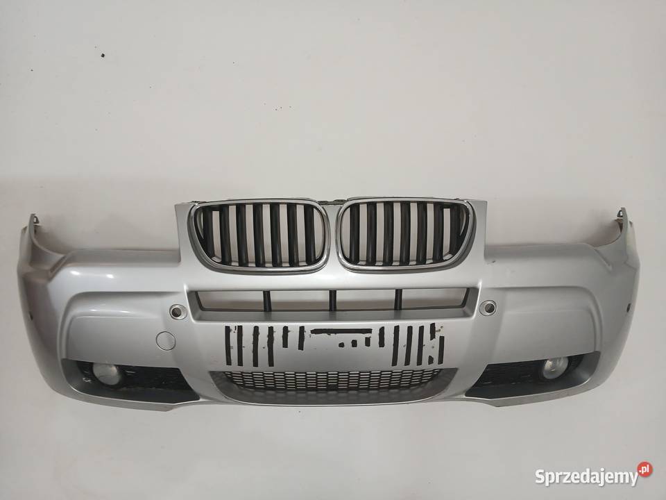 ZDERZAK PRZEDNI BMW X3 E83 M PAKIET TITANSILBER osobowe Strzyżewice sprzedam