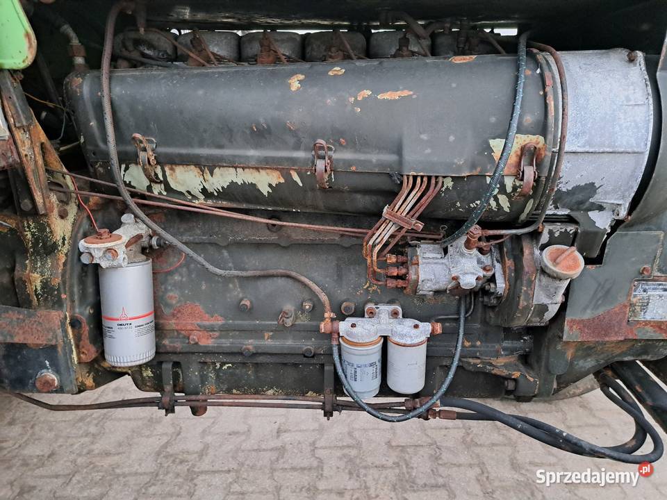 Ciągnik Deutz 8006 części Silnik i osprzęt Piecewo