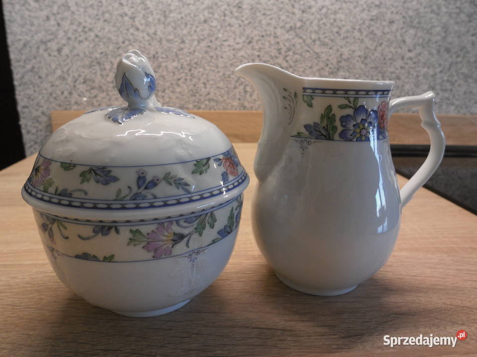 Cukiernica mlecznik Kaiser DUBARRY CHALON Porcelana i szkło Raszków