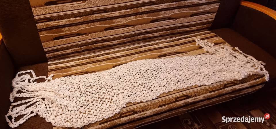 Biały szalik Zabrze