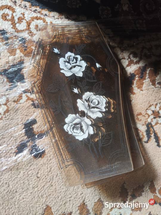 Lampa sufitowa porcelana i szkło Kozłówek
