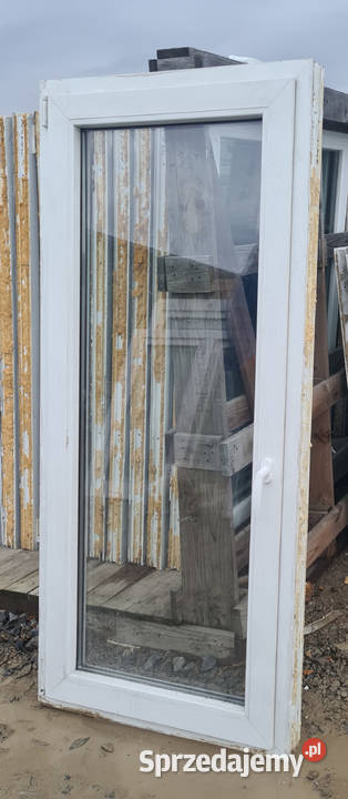 OKNA KacprzaK OKNO PCV 79X175 Używane Plastikowe lubelskie Lublin