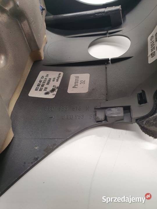 OSŁONA KOLUMNY AUDI A4 B6 B7 8E0953516N śląskie Przystajń