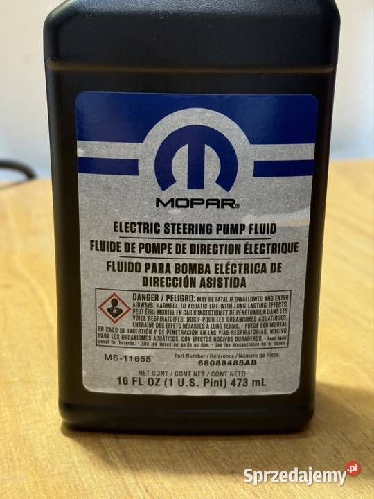 Jeep Wrangler JL JT olej wspomagania terenowe