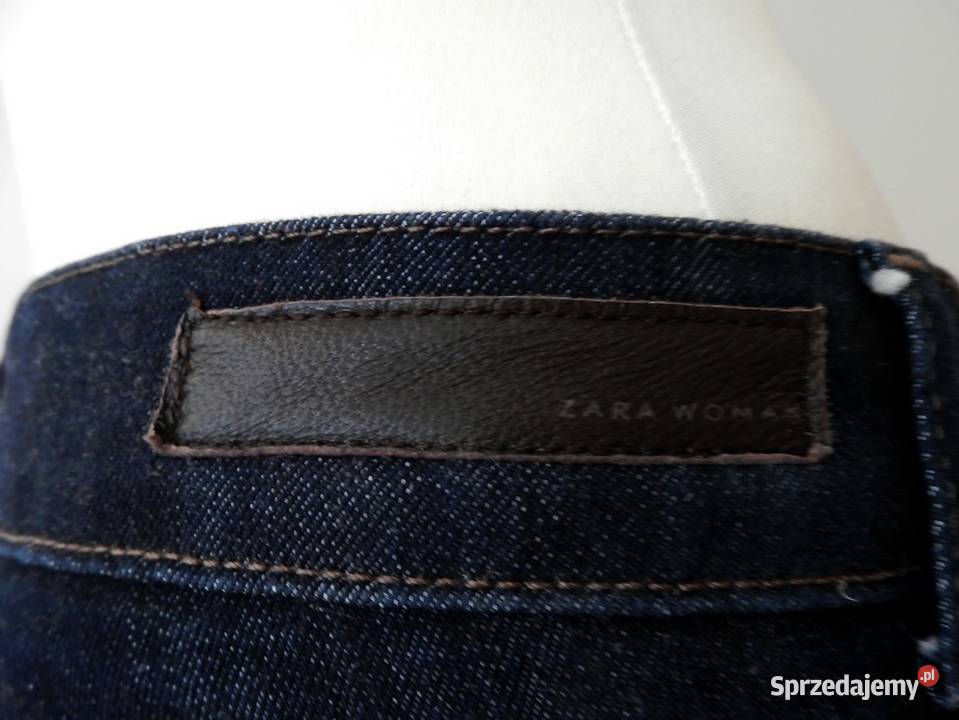 Spodnie Zara Dżinsy Jeansy Granatowe Klasyczne Rozmiar 40(L) podlaskie Łomża
