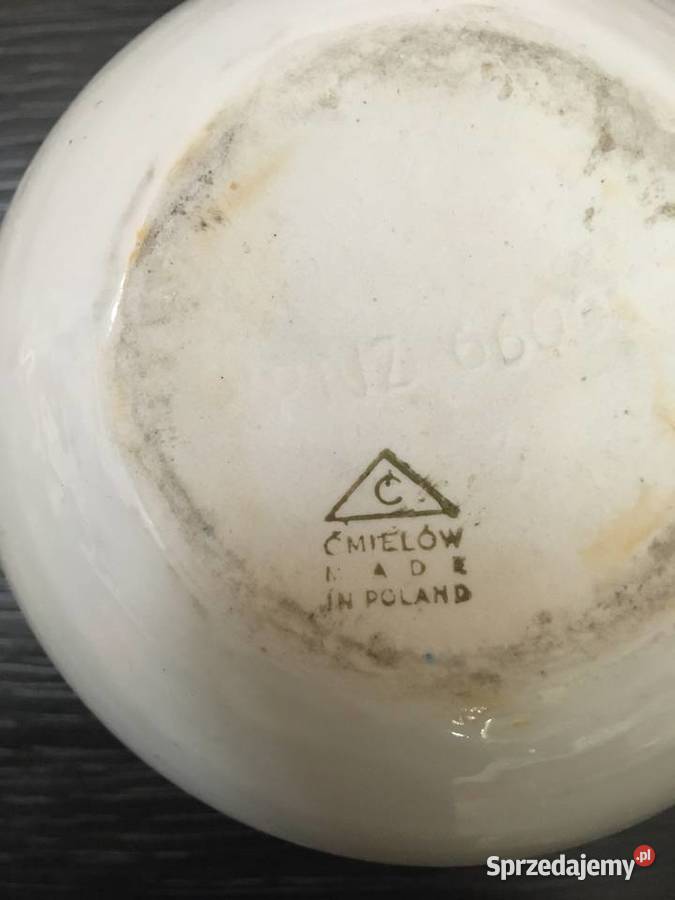 Ćmielów porcelanowe pojemniki apt i moździerze 1 Warszawa