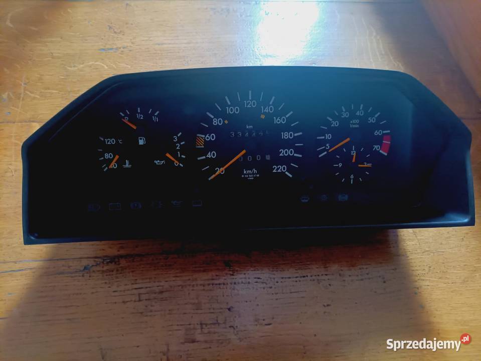 Licznik prędkościomierz zegary mercedes w124