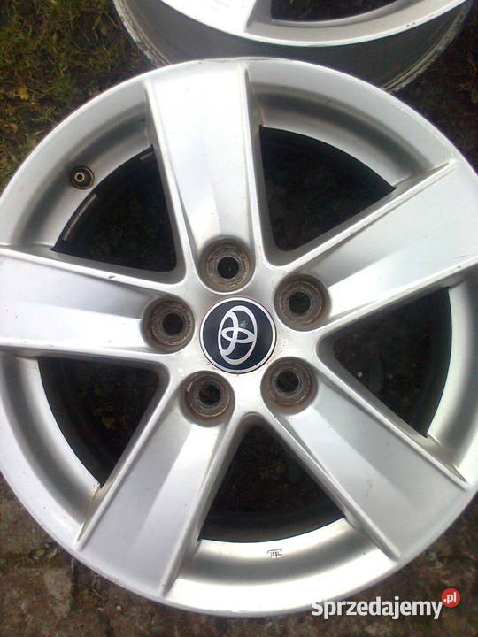 felgi aluminiowe 16 Toyota Coroolla Auris Verso Średnica 16" Jarosław sprzedam