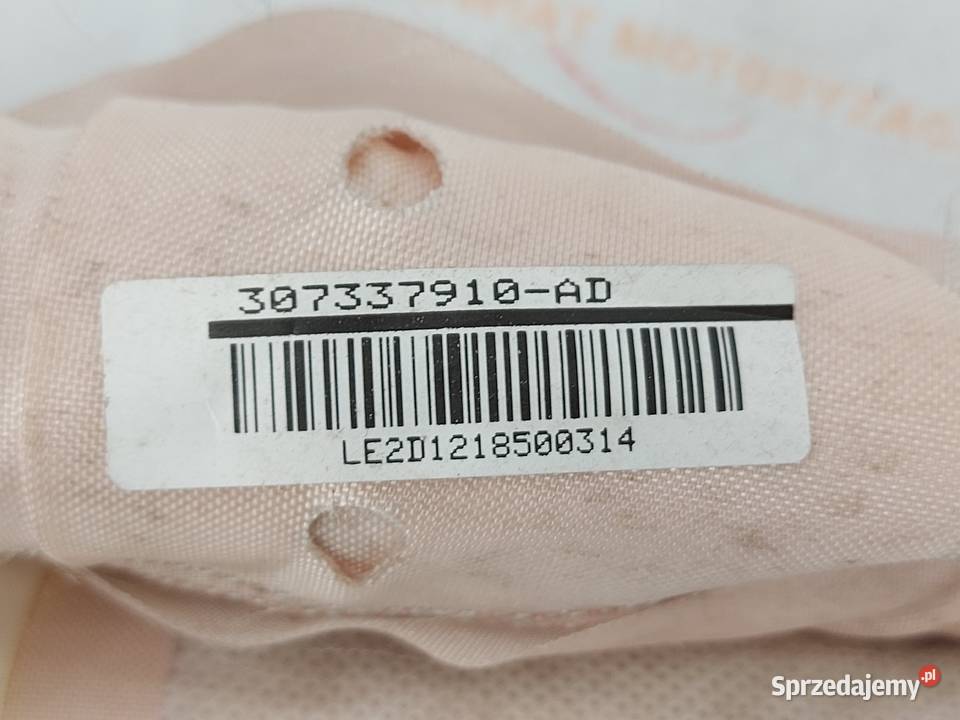 CITROEN DS4 12r kurtyna AIRBAG lewa 9687158780 osobowe świętokrzyskie Kielce