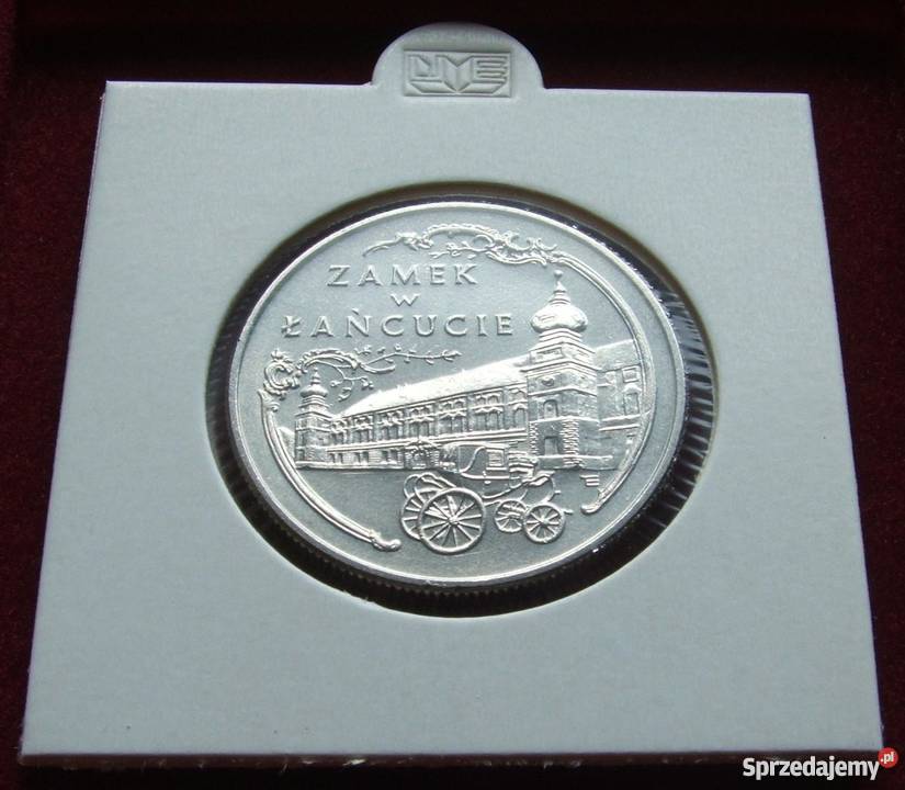 MONETA 20000 ZAMEK W ŁAŃCUCIE 1993 POLSKA ZESTAW Katowice