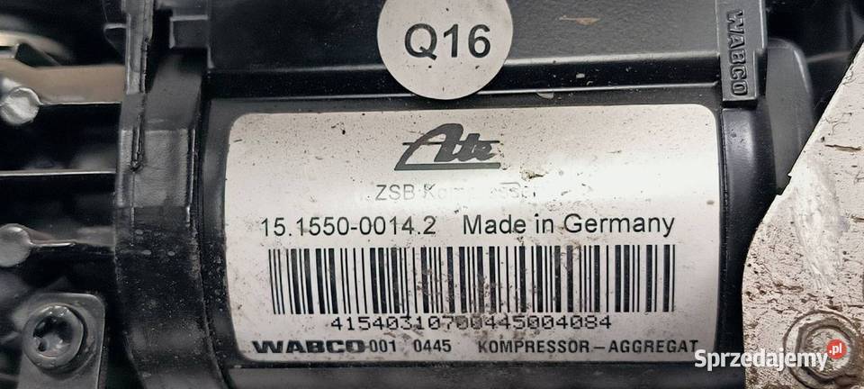 KOMPRESOR ZAWIESZENIA VOLKSWAGEN PHAETON osobowe Lipno