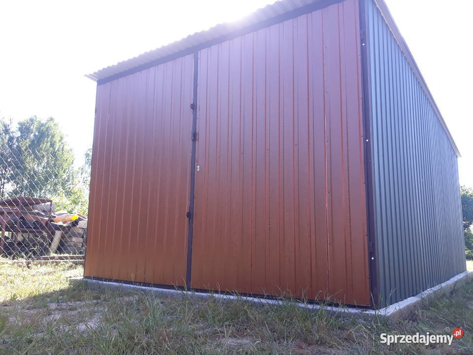 Garaż blaszak II gatunek 5x5