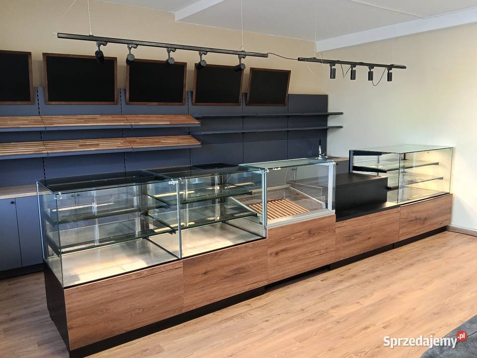 Zestaw ekspozycji piekarniczo cukiernicze Biznes i Przemysł Szczecin sprzedam