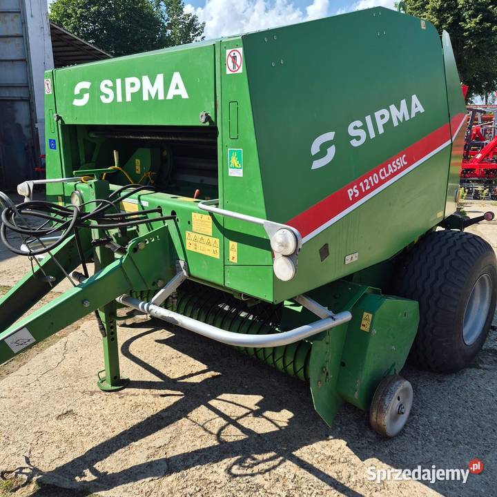 Prasa Sipma 1210 Farma Plus rolująca belująca w