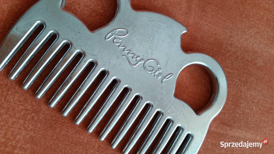 Metalowy grzebien Penny Girl Pozostałe Puławy