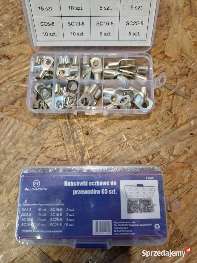 KONEKTORY OCZKOWE DO PRZEWODÓW KOŃCÓWKI KABLOWE Głogowa