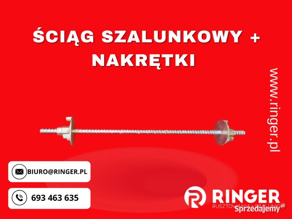 Szalunek stropowy ścienny deskowanie podpory Poznań