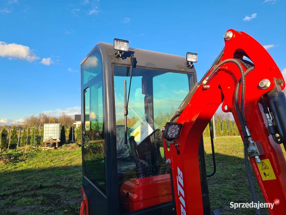 Mini koparka LEITE 1012S z Kabiną Nowa dostępna Zajączki Drugie