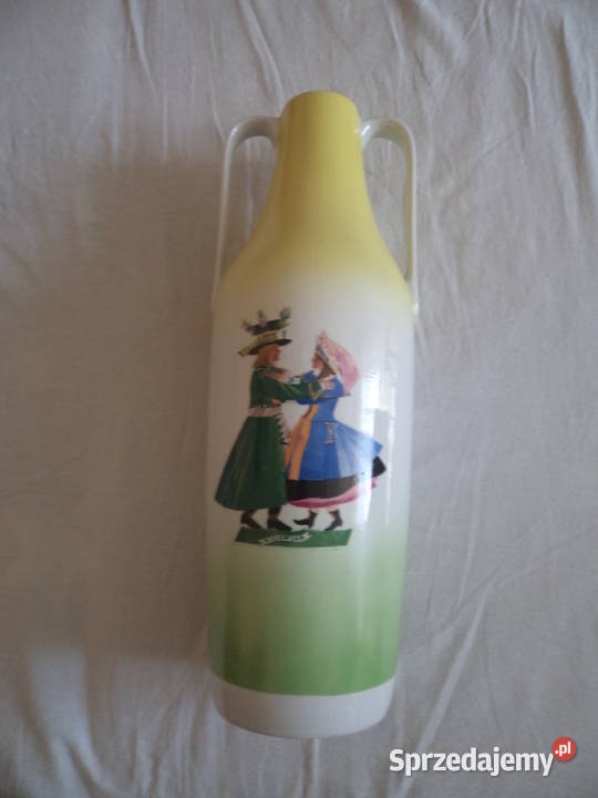 ĆmielówDuży wazon 48 Wysokości Porcelana i szkło Kalisz