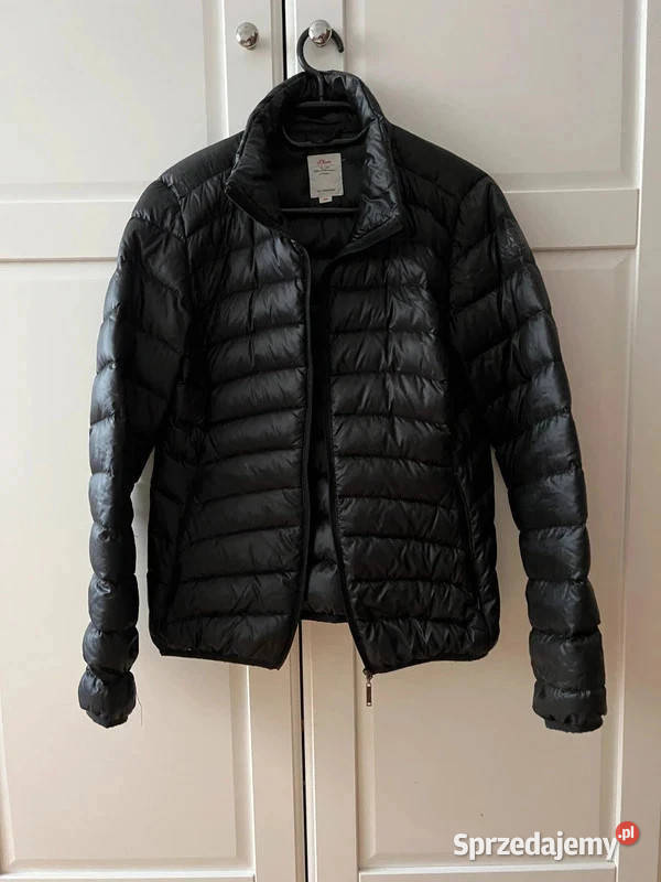 SOliver Firmowa kurtka Czarna puchowa