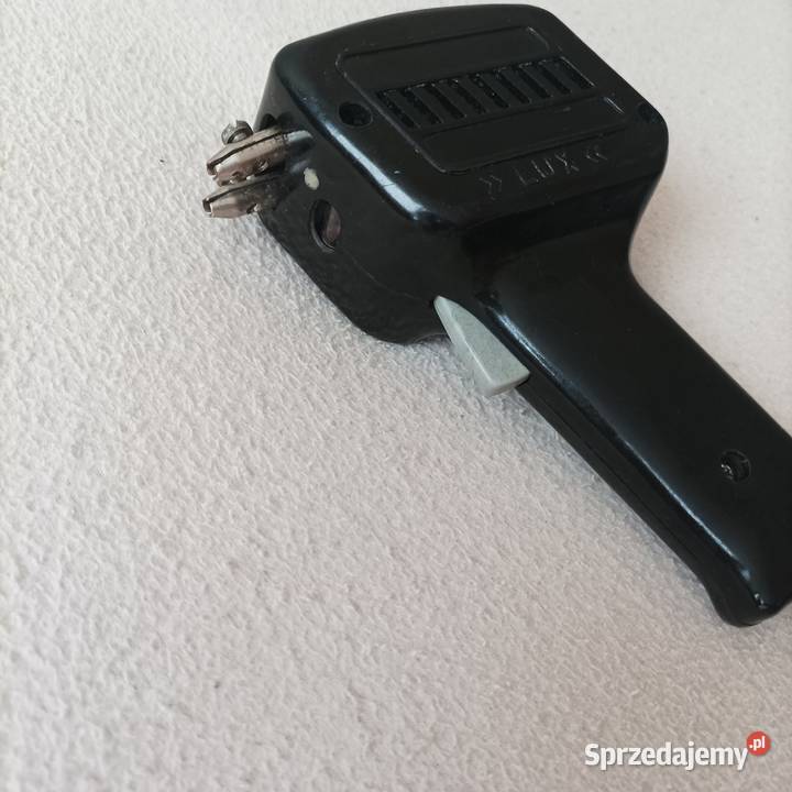 Polska lutownica transformatorowa LUX z PRLu Stronie Śląskie