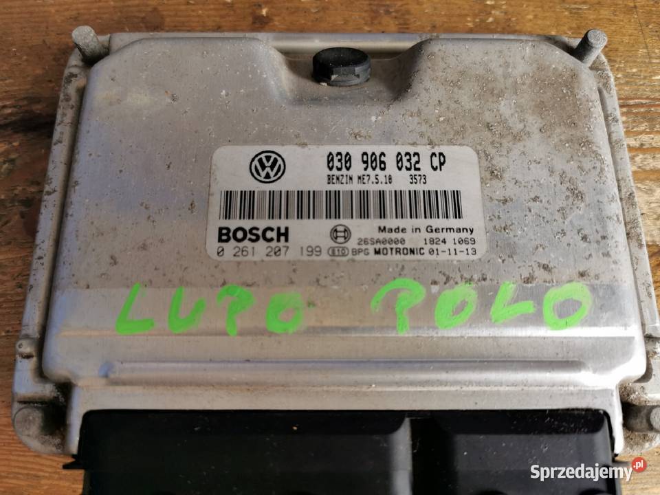 Sterownik Silnika 030906032CP 0261207199 VW POLO osobowe
