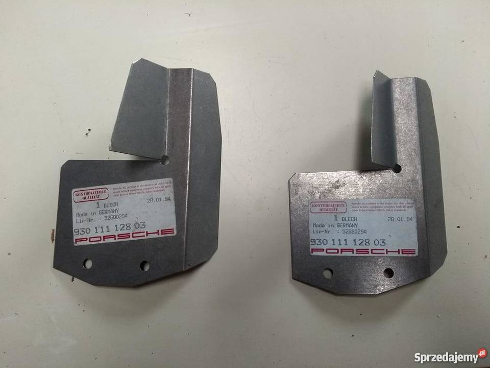 PORSCHE 911 964 blaszka pokrywa wydechu podkarpackie Pilzno sprzedam