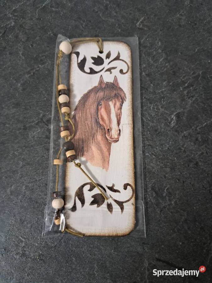 Zakładka do książki konie Rękodzieło Kędzierzyn-Koźle