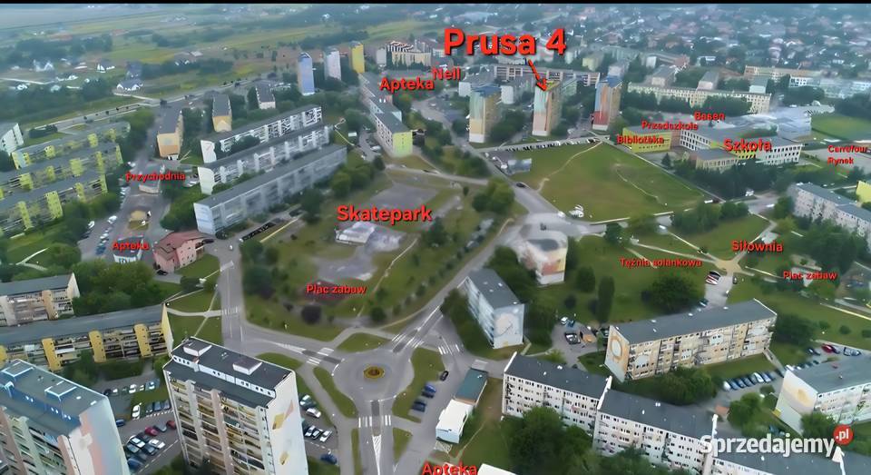 Mieszkanie na sprzedaż centrum osiedla Widok oddzielna kuchnia Skierniewice