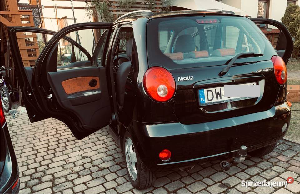 Chevrolet Matiz 10 SE z inst gaz ksiazka Wrocław