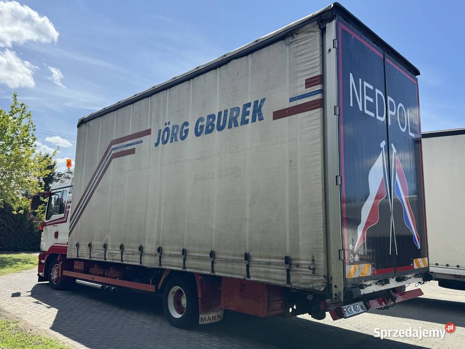 Man tgl 8250 z przyczepą jednoosobową gniotpol podgrzewane fotele lubuskie Wężyska