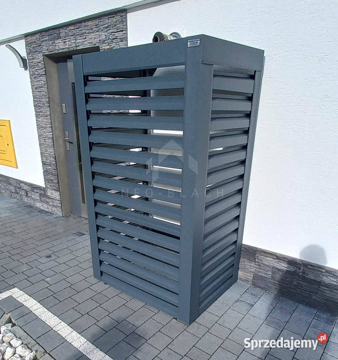 Osłona pompy ciepła 90x50x180 antracyt NB265 Oświęcim