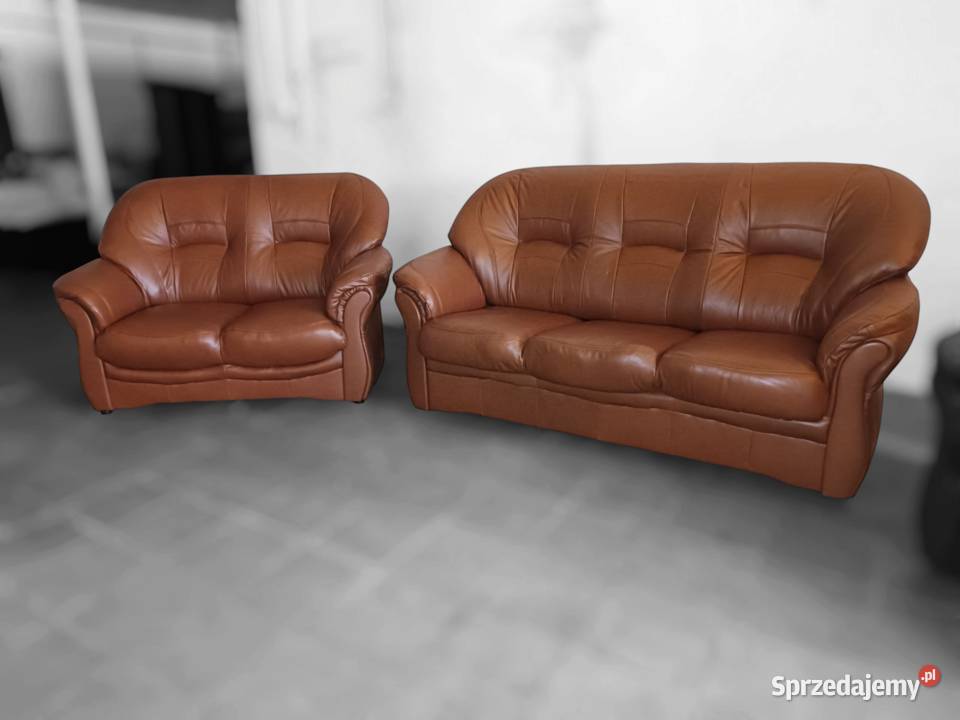 Nowy Komplet 3R21 De Lux Skóra Naturalna 40 Olesno