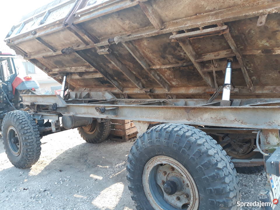 przyczepa HL8011 nieuszkodzony Maszyny rolnicze Jurków