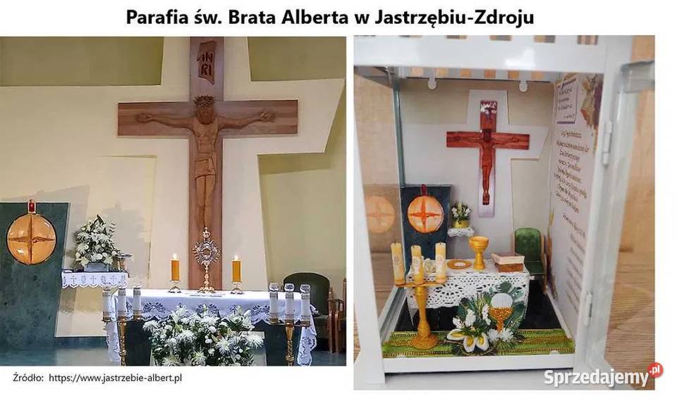 Lampion z wnętrzem kościoła wyjątkowy prezent Żory