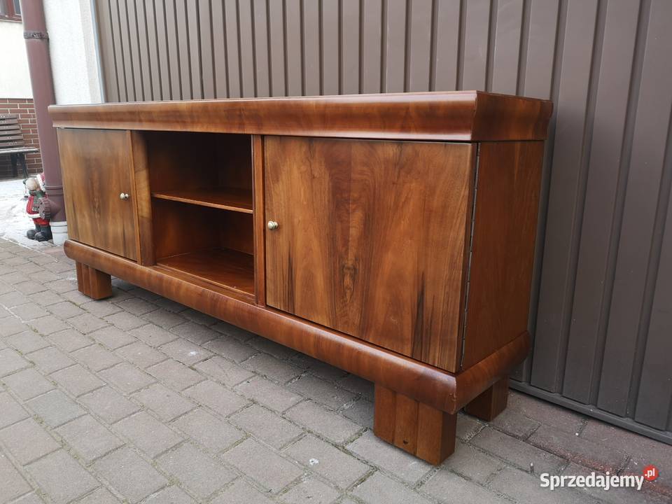 Komoda ARTDECO RTV Orzech Niska Solidna 184 Swarzędz