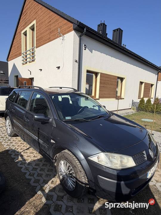 Renault megane2 16 benzyna lpg klima nowe opony 4/5 Megane Robakowo sprzedam