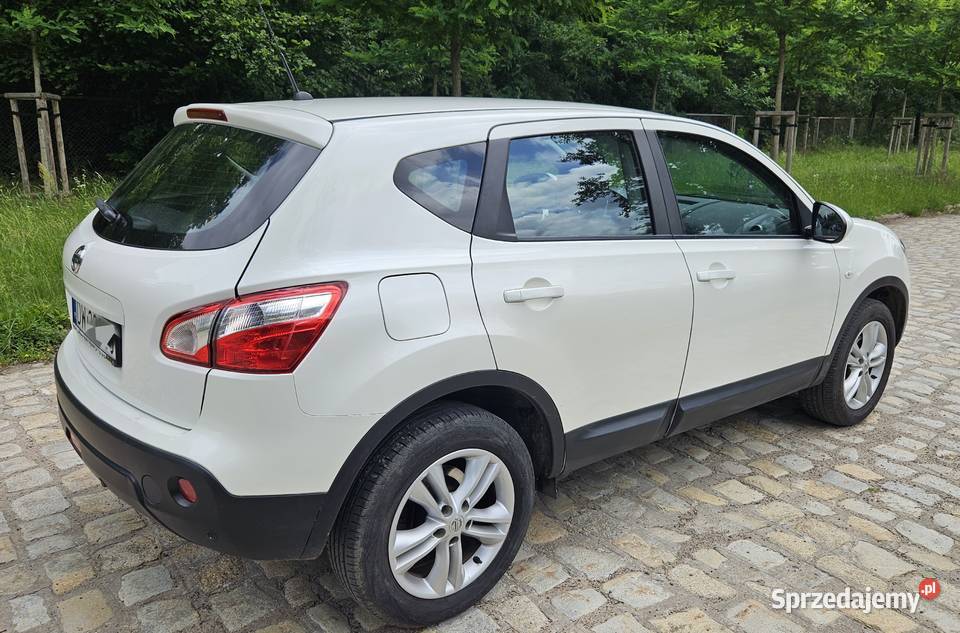 Nissan Qashqai 2013r 16 benzyna krajowy biała benzyna Wrocław