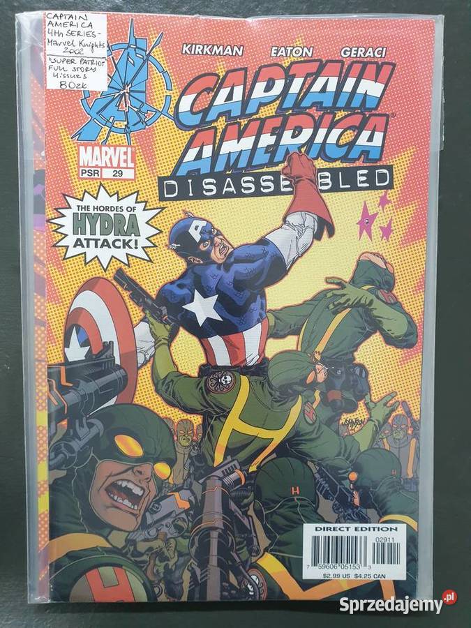 Captain America Super Patriot 4 oryginalne Gdynia sprzedam