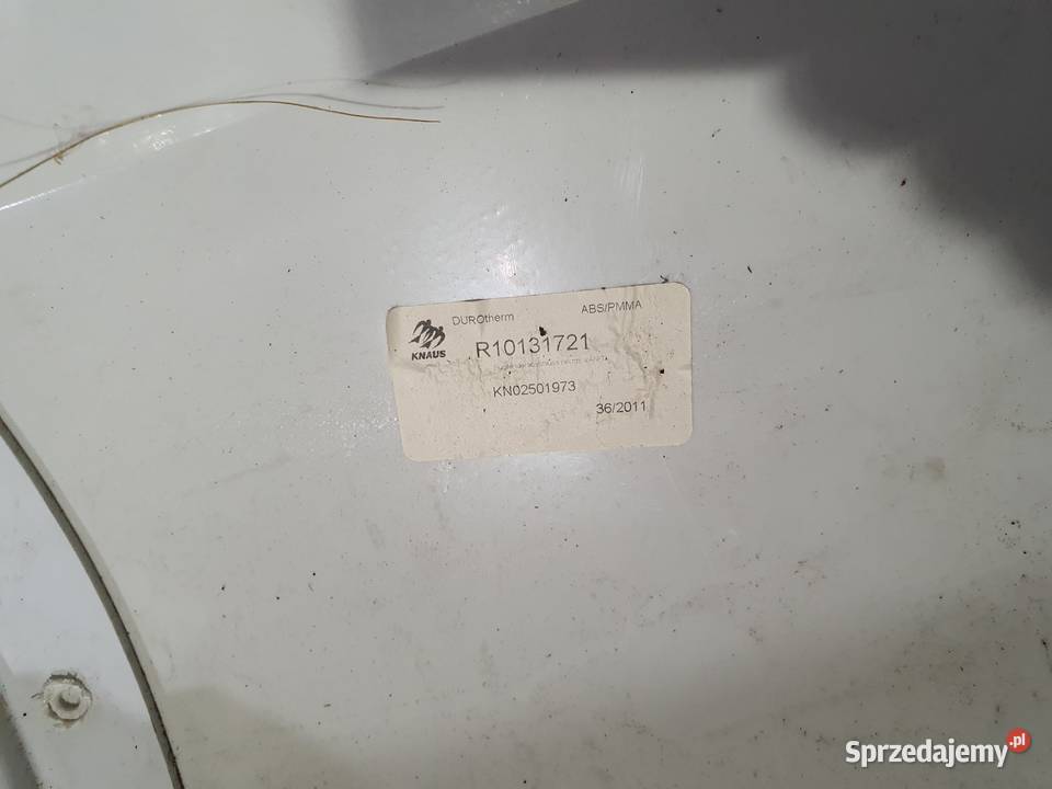 Natrożnik plastik Knaus kamper przyczepa Odrowążek