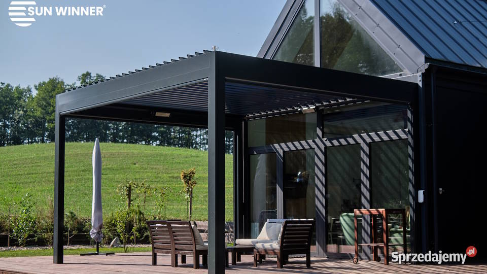 Pergola bioklimatyczna lamelowa Olsztyn