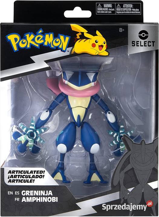 Figurka POKEMON Greninja 15 Deluxe 15 Punktów małopolskie Mogilany