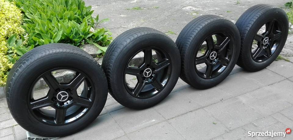 Alufelig Mercedes AMG 16 5x112 ET 35 Komplet