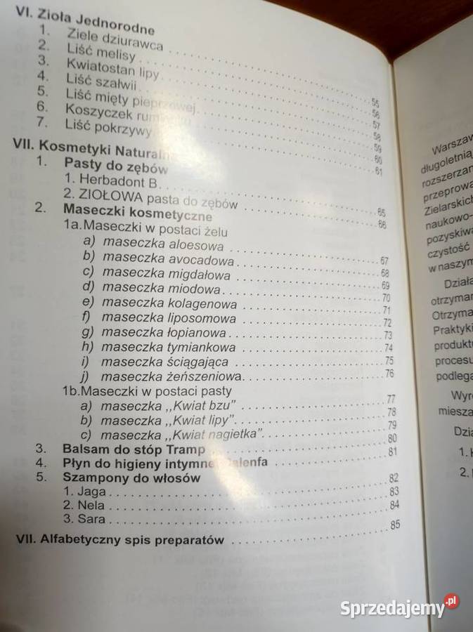 zioła zdrowie Herbapol katalog poradnik książka Kielce