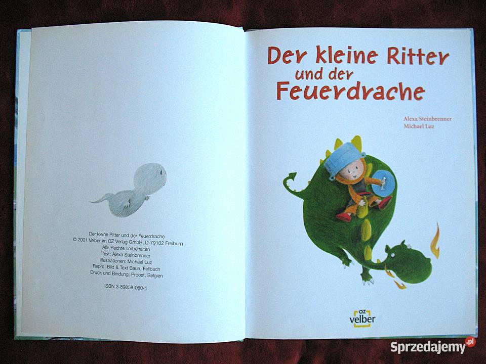 Der kleine Ritter und der Feuerdrache książka Siedlce