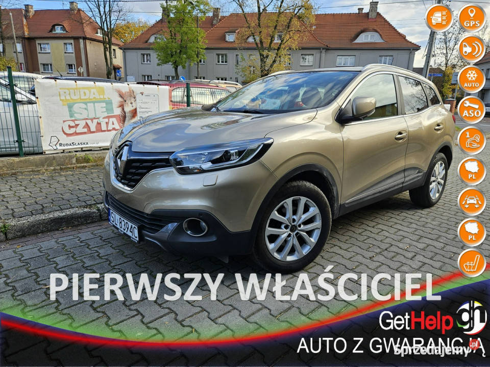 Renault Kadjar 1 właściciel Krajowy Serwis ASO śląskie Ruda Śląska
